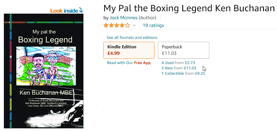 My Pal the Boxing Legend book
